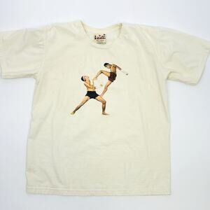 Vintage Muay Thai T Shirt Men’s XL Made In Thailand Fighting Y2K